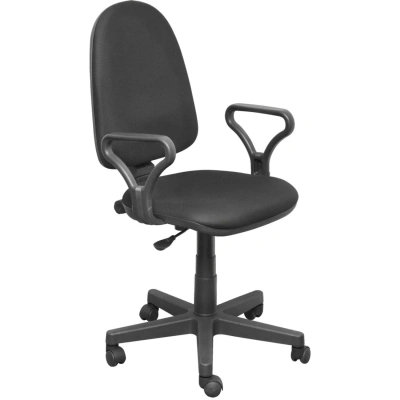 Кресло UP_Prestige жест.подл.Самба ткань чёрн C03/ТК1