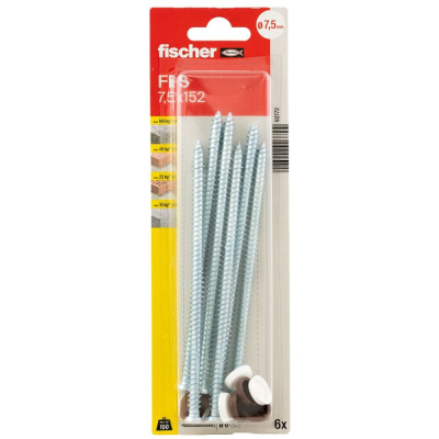 Шуруп для крепления рам fischer FFS 7,5x152 K 6