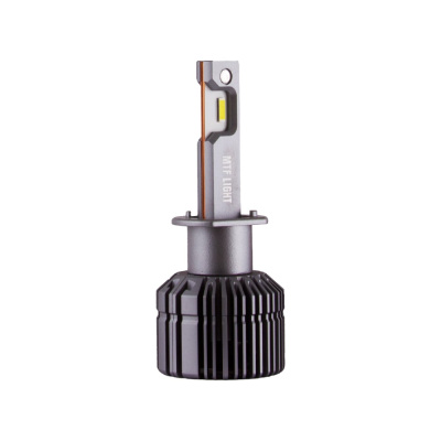 Светодиодные лампы, серия DYNAMIC VISION LED, H1, 24V, 28W, 2500lm, 5500K, кулер, комплект. MTF Light
