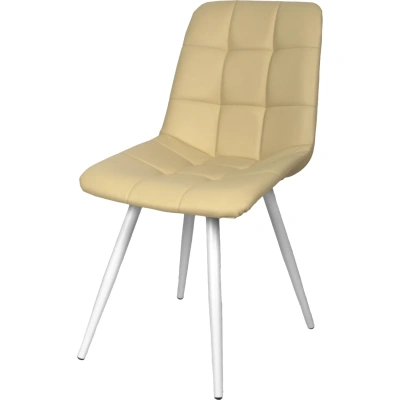 Стул FORM HN WHITE (BOX-4) RU ECO-07 бежевый/бел