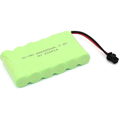 Аккумулятор AMPERIN Ni-Mh 7.2V 2400 mAh AA Flatpack разъем SM