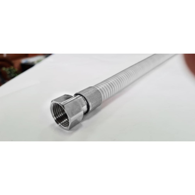 Сильфонный шланг Overcon 1,00 м 1/2 Г-Ш с ПВХ