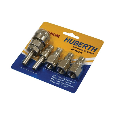 Набор быстроразъёмных соединений 1/4" Huberth