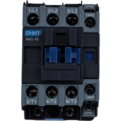 Контактор CHINT NXC-18 18А 220В/АС3 1НО+1НЗ 50Гц (R)