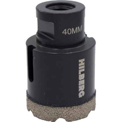 Алмазная коронка по керамике и керамограниту Hilberg Super Hard HH640