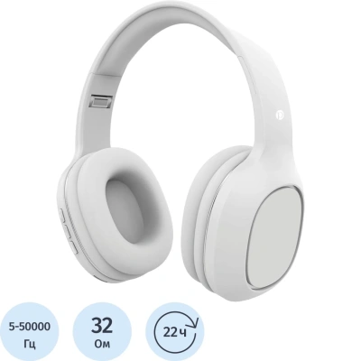 Наушники Pero BH04 Ultimate White, bluetooth, полноразмерные