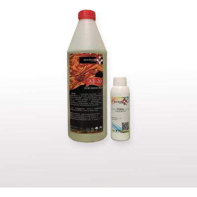 Эпоксидная смола Saros Polymer ЭД-20 1000 г + тэта 100 г
