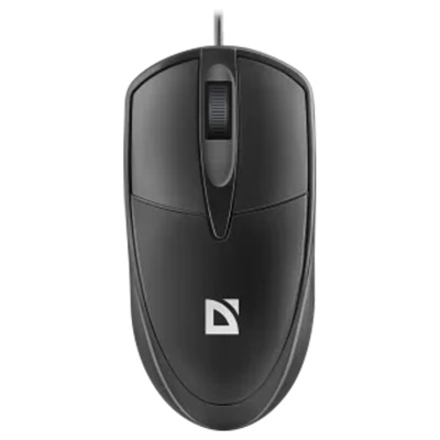 Мышь Defender Trace MB-989, USB, черный, 3btn+Roll