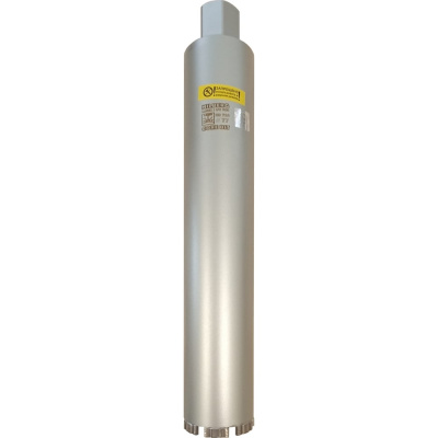 Коронка алмазная по бетону Hilberg 77x450 мм Laser 1 1/4 UNC HD710