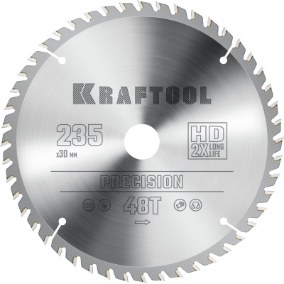 Диск пильный по дереву KRAFTOOL Precission 36952-235-30