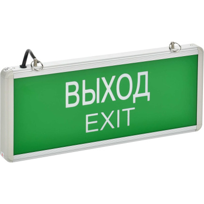 Односторонний светодиодный светильник IEK ССА 1001 ВЫХОД-EXIT
