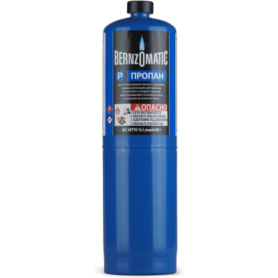Газовый баллон BlackWeld BERNZOMATIC PROPAN 400 гр ORIGINAL