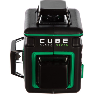 Лазерный уровень ADA CUBE 3-360 GREEN Basic Edition А00560 - самовыравнивающийся прибор