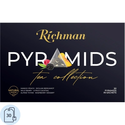 Чай Richman ассорти 30 пирамидок