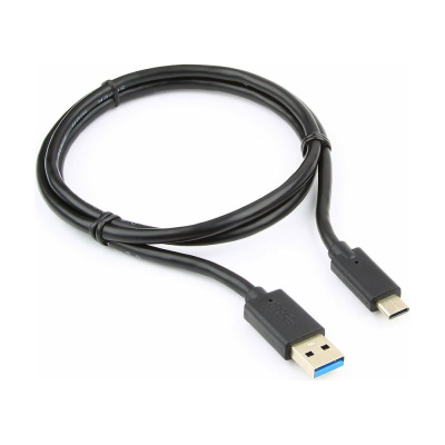 Кабель USB 3.0 Type A-папа/Type C-папа SuperSpeed: скорость передачи данных до 5 Гб/сек Cablexpert