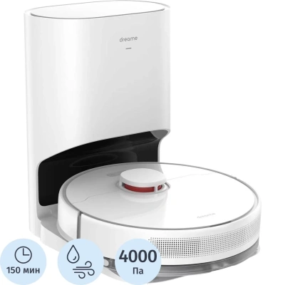 Робот-пылесос Dreame Bot Robot Vacuum and Mop D10 Plus, белый