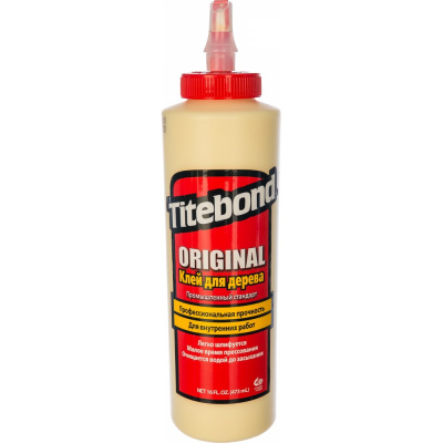 Столярный клей Titebond Original 5064 - нетоксичный, легкий в использовании клеящий материал, который