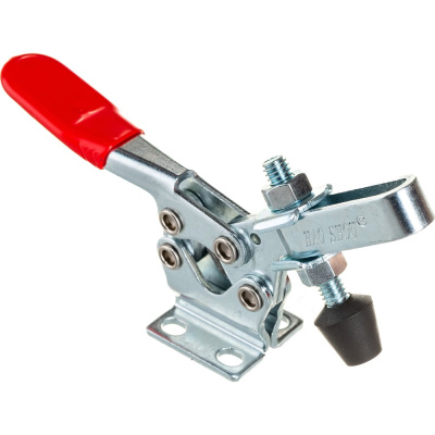 Зажим HS CLAMP HS-225-D с фланцевым основанием (для надежного крепления к столу или оснастке)