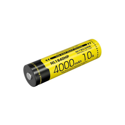 Аккумулятор NITECORE NL1840HP 18650 Li-ion 3.6v 10A 4000mAh 0643