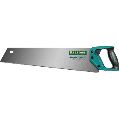 Ножовка по ламинату Kraftool Alligator LAMINATOR, 500 мм, 11 TPI 3D зуб