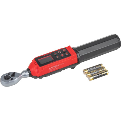 Ключ динамометрический ARNEZI 1/4" 0,45-30 Нм, цифровой в кейсе L=265мм