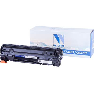 Картридж лазерный NV PRINT (NV-CF283X/737) для HP/CANON LJ M201/225/ MF211/212/216, ресурс 2200 стр., NV-CF283X/Canon