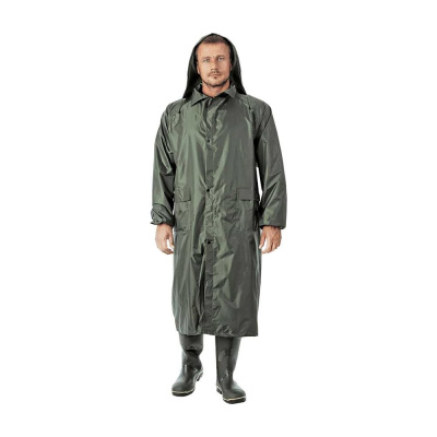 Плащ ГК Спецобъединение НЕЙЛОН зеленый, STRONG (112-116 (2XL)), Плащ