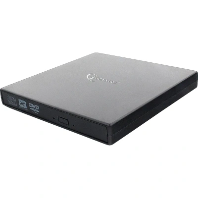 Привод DVD Gembird DVD-USB-02 пластик, черный USB 2.0