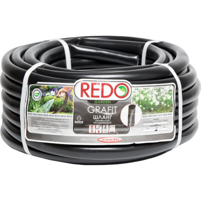 Поливочный армированный шланг REDO GRAFIT 3/4", 25 м
