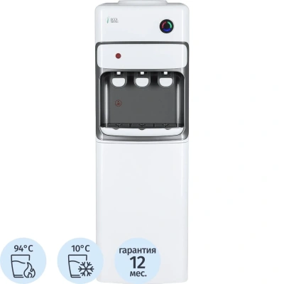 Кулер Ecotronic K30-LCE white-grey, напольный