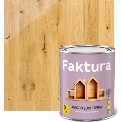 Масло FAKTURA™ для террас с натуральным воском