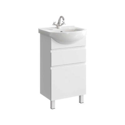 Напольная тумба AQWELLA Rodos 50 см в цвете белый