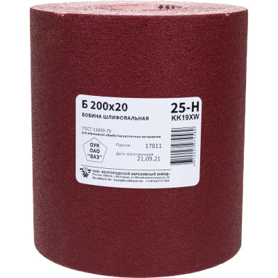 Шлифовальная бобина БАЗ KK19XW 960000141973