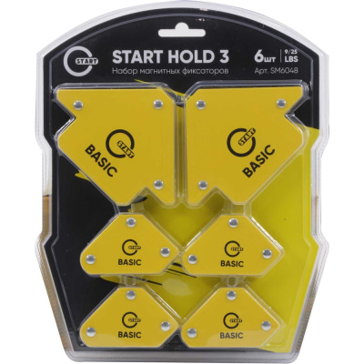 Набор магнитных фиксаторов Start HOLD 3 (6шт) 9 LBS/25 LBS