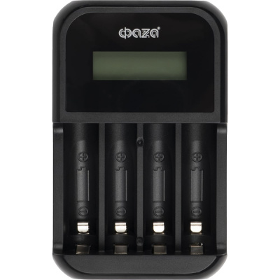Зарядное устройство ФАZА CND-4IS-16 4 х АА/ААА, ЖК дисплей, питание разъем USB TYPE-C