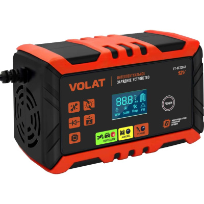 Зарядное устройство VOLAT 12 В 6 А AGM GEL WET Интеллектуальное