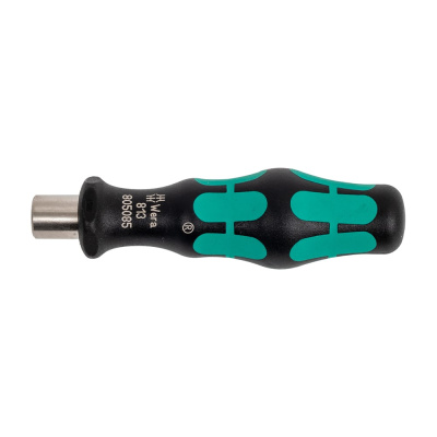 Ручка-битодержатель WERA 813 1/4, с магнитом, рукоятка Kraftform Plus