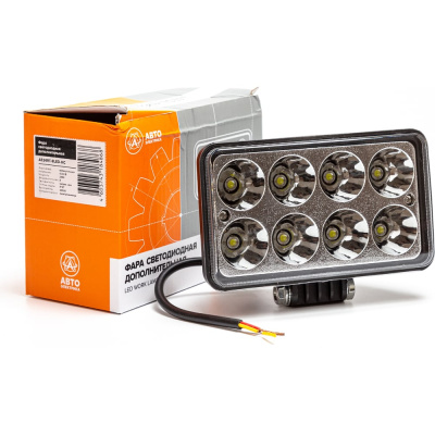 Фара рабочего света Автоэлектрика LED прямоугольная, направленный (дальний) свет
