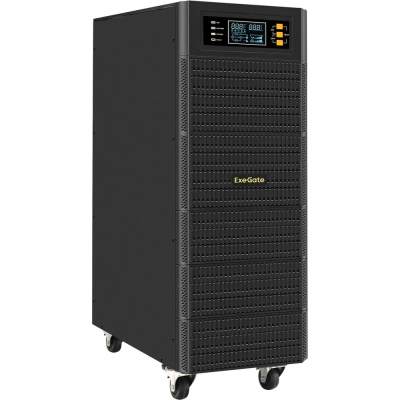 Источник бесперебойного питания ExeGate On-line PowerExpert TL-575-6kVA.240V.LCD.AVR.T.USB.RS232.SNMP 6000VA/6000W