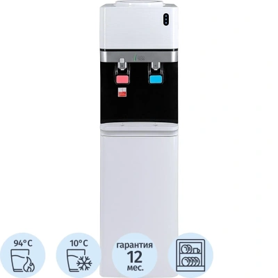 Кулер Ecotronic M41-LCE white-black