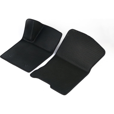 Передние коврики для Jeep Grand Cherokee (Wk2) 2010 - 2022 (Джип Гранд Чероки ВК 2) Vicecar 2DL22007-черный