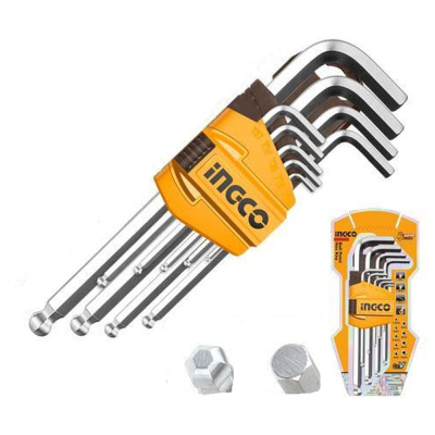 Набор шестигранников INGCO INDUSTRIAL Extra Long