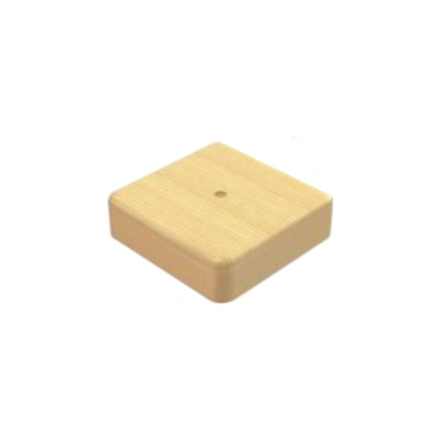 Коробка разветвительная для открытой установки U-plast УПр 75*75/25.2.3. сосна, 52 шт 030-030С