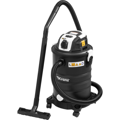 Строительный пылесос KRANZ KR30 1400Вт 30л 4м
