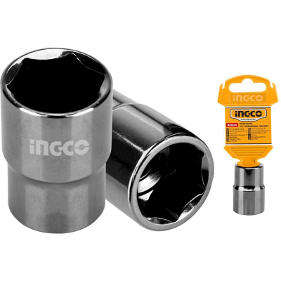 Головка торцевая шестигранная INGCO 1/2 16 мм INDUSTRIAL