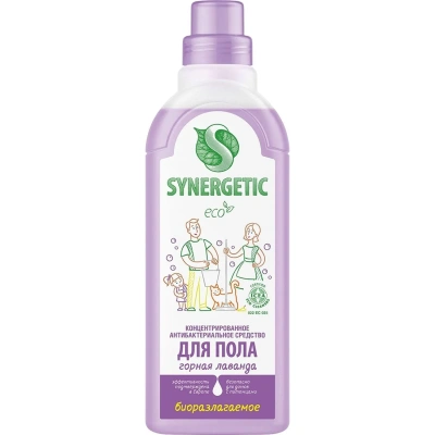 Средство для мытья пола Synergetic Горная лаванда 750мл