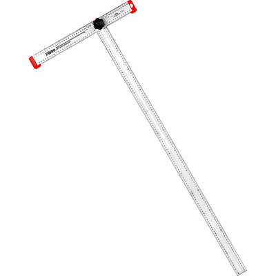 Линейка vertextools Т-образная PROFI 120см подвижная, для разметки ГКП 3046-14