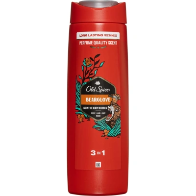 Гель для душа + шампунь 2в1 OLD SPICE Bearglove 400мл