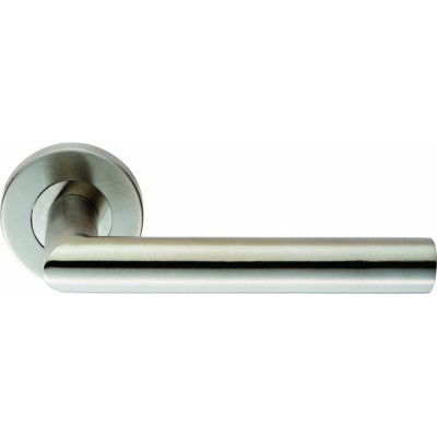 Дверная ручка на круглой розетке PALIDORE L2204/8х8/INOX