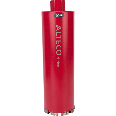 Коронка алмазная ВТ (102х350 мм) ALTECO